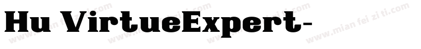 Hu VirtueExpert字体转换